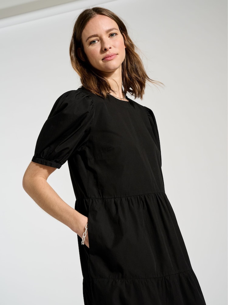 Baukjen Georgiana Organic Cotton Black Dress - Image 3 of 3