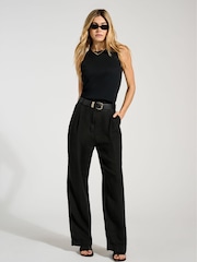 Baukjen – Regine – Hose aus 100 % Leinen, Schwarz - Bild 2 von 5