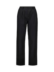 Baukjen – Regine – Hose aus 100 % Leinen, Schwarz - Bild 5 von 5
