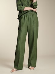 Baukjen Green Yvonne Hemp Trousers - Image 2 of 5