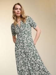 Baukjen Green Sabine Dress with Lenzing™ Ecovero™ - Image 1 of 4