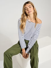 Baukjen Dolores Organic 100% Cotton White Top - Image 2 of 4