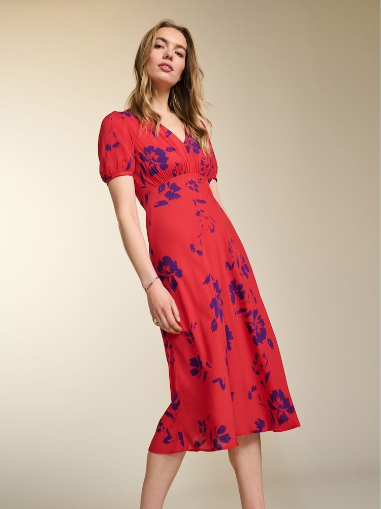 Baukjen Red Kaydence Dress with Lenzing™ Ecovero™ - Image 1 of 4