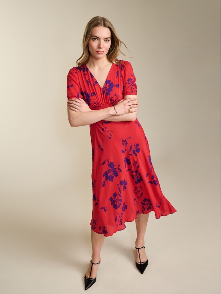 Baukjen Red Kaydence Dress with Lenzing™ Ecovero™ - Image 2 of 4