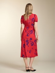 Baukjen Red Kaydence Dress with Lenzing™ Ecovero™ - Image 3 of 4
