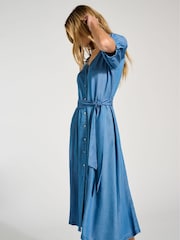 Baukjen Blue Yasmyn Dress with Tencel™ - Image 2 of 5