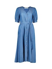 Baukjen Blue Yasmyn Dress with Tencel™ - Image 5 of 5