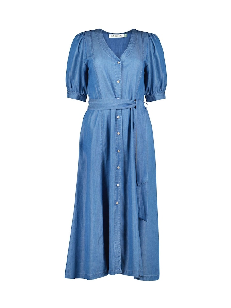 Baukjen Blue Yasmyn Dress with Tencel™ - Image 5 of 5