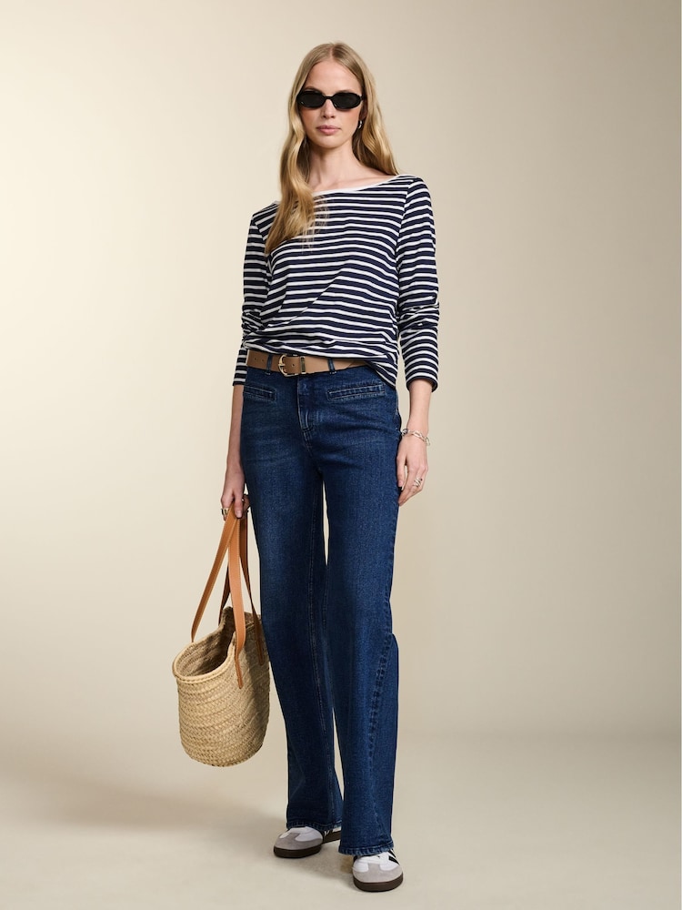 Baukjen Blue Norma Organic 100% Cotton Top - Bild 1 von 5