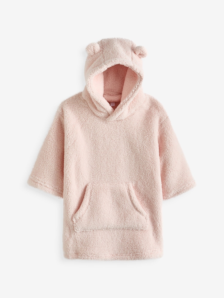 The White Company Pink Bear Snuggle Hoodie - Image 3 of 3