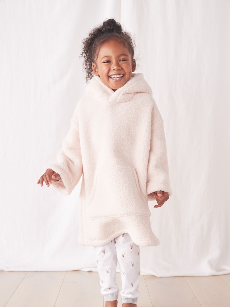 The White Company Pink Snuggle Hoodie - Image 1 of 3