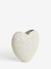 Natural Textured Heart Vase - Image 4 of 5