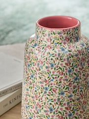 Pink Large Ditsy Floral Vase - Image 2 of 4