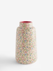Pink Large Ditsy Floral Vase - Image 3 of 4