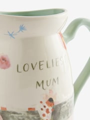 Keramik Loveliest Mum House Scene Kanna Vas - Bild 4 av 4