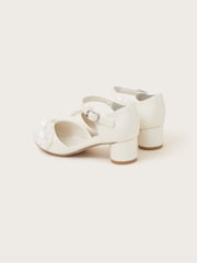 Monsoon Natural Iridescent Flower Heels - Image 2 of 3