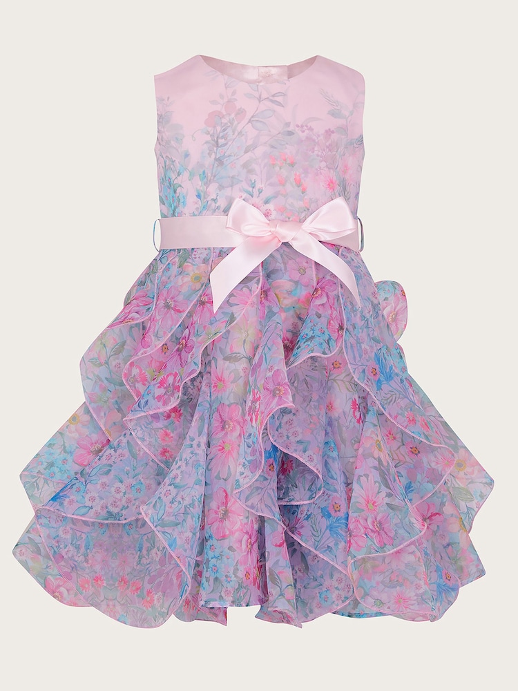 Monsoon Purple Baby Anise Botanical Cancan Dress - Image 1 of 3 Monsoon Purple Baby Anise Botanical Cancan Dress - Image 1 of 3