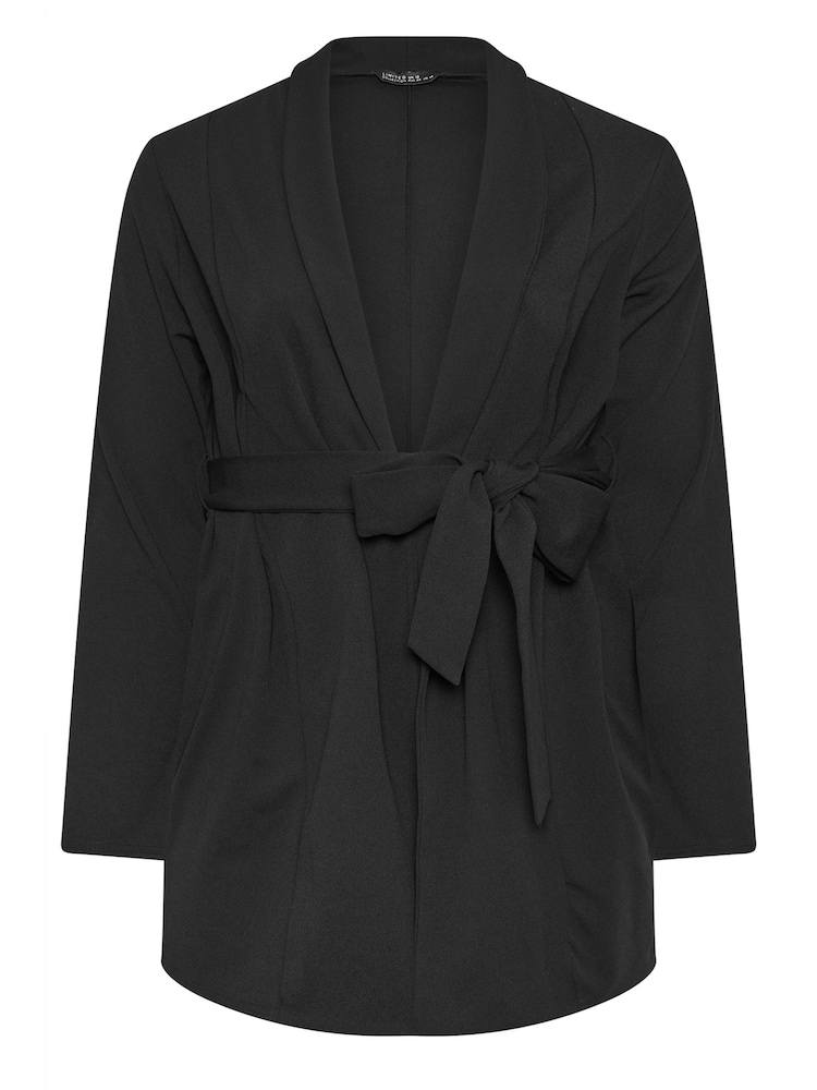 Yours Curve Black Limited Collection Blazer - Image 5 of 5