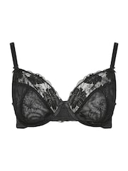 Yours Curve Pink & Black Non-Padded Bra 2 Pack - Image 8 of 8