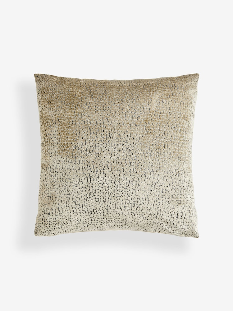 50 x 50cm Ditsy Textured Velvet Cushion - Image 3 of 5