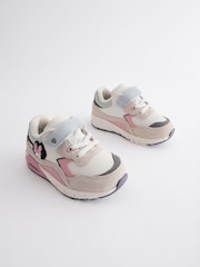 Multi Minnie Mouse Elastic Lace Chunky Trainers - Image 1 of 5