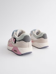 Multi Minnie Mouse Elastic Lace Chunky Trainers - Image 3 of 5