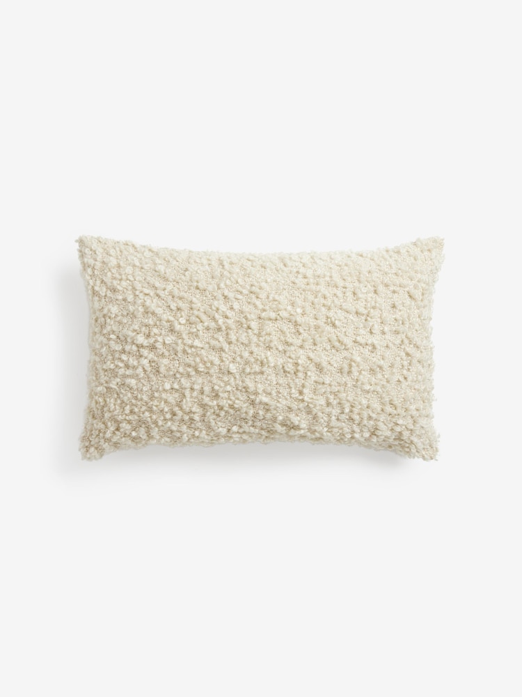 Natural Cosy Texture 40 x 59cm Cushion - Image 3 of 5