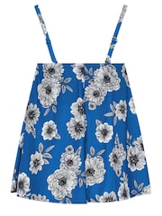 Yours Curve Blue A-Line Tankini - Image 6 of 6