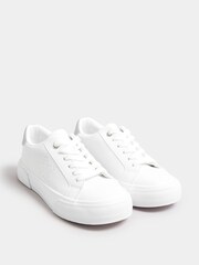 Yours Curve Extra širok kroj Star Cut Out Trainers - Slika 2 iz 5