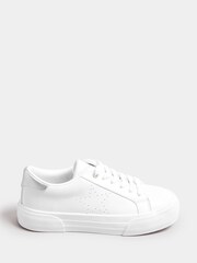 Yours Curve Extra širok kroj Star Cut Out Trainers - Slika 3 iz 5