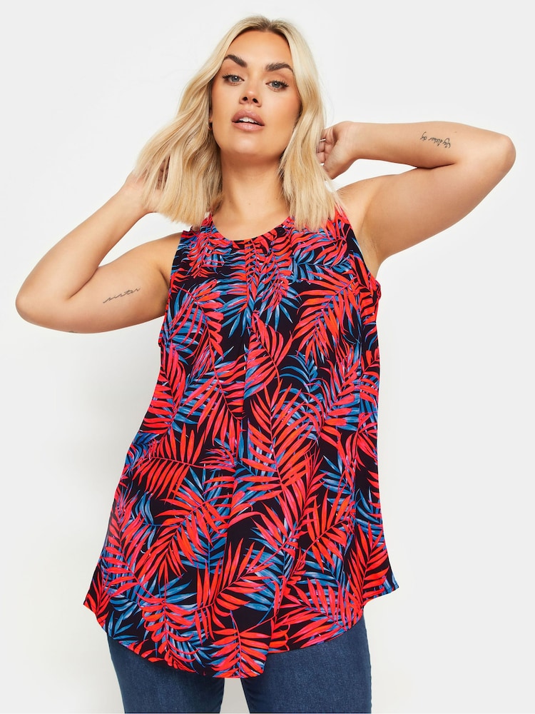 Yours Curve Plissierte, formelle Bluse - Bild 1 von 6