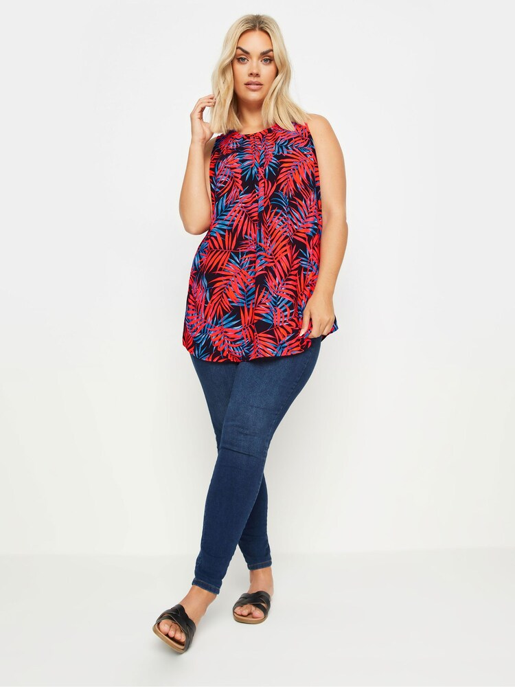 Yours Curve Plissierte, formelle Bluse - Bild 2 von 6
