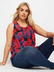 Yours Curve Plissierte, formelle Bluse - Bild 5 von 6