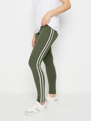 Verde - Leggings con rayas en los laterales de Long Tall Sally - Imagen 2 de 5