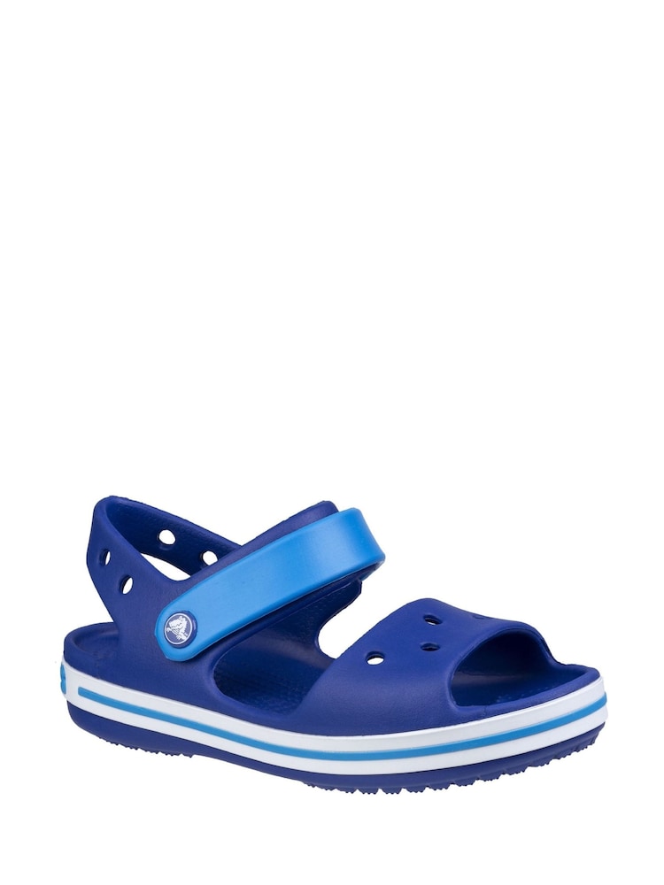 Crocs Royal Blue Toddler Crocband Sandals - Image 2 of 4