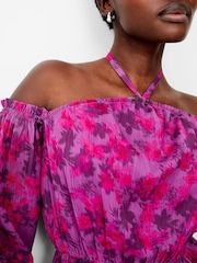 French Connection Arla Hallie Crinkle Blouse - Изображение 3 из 4