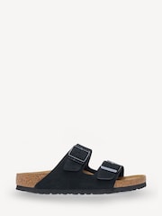 Birkenstock Black Arizona Suede Sandals - Image 1 of 3