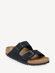 Birkenstock Black Arizona Suede Sandals - Image 2 of 3