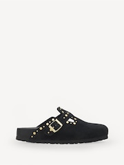 Birkenstock Black Boston Rivet Clogs - Image 1 of 3