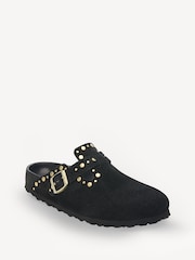 Birkenstock Black Boston Rivet Clogs - Image 3 of 3