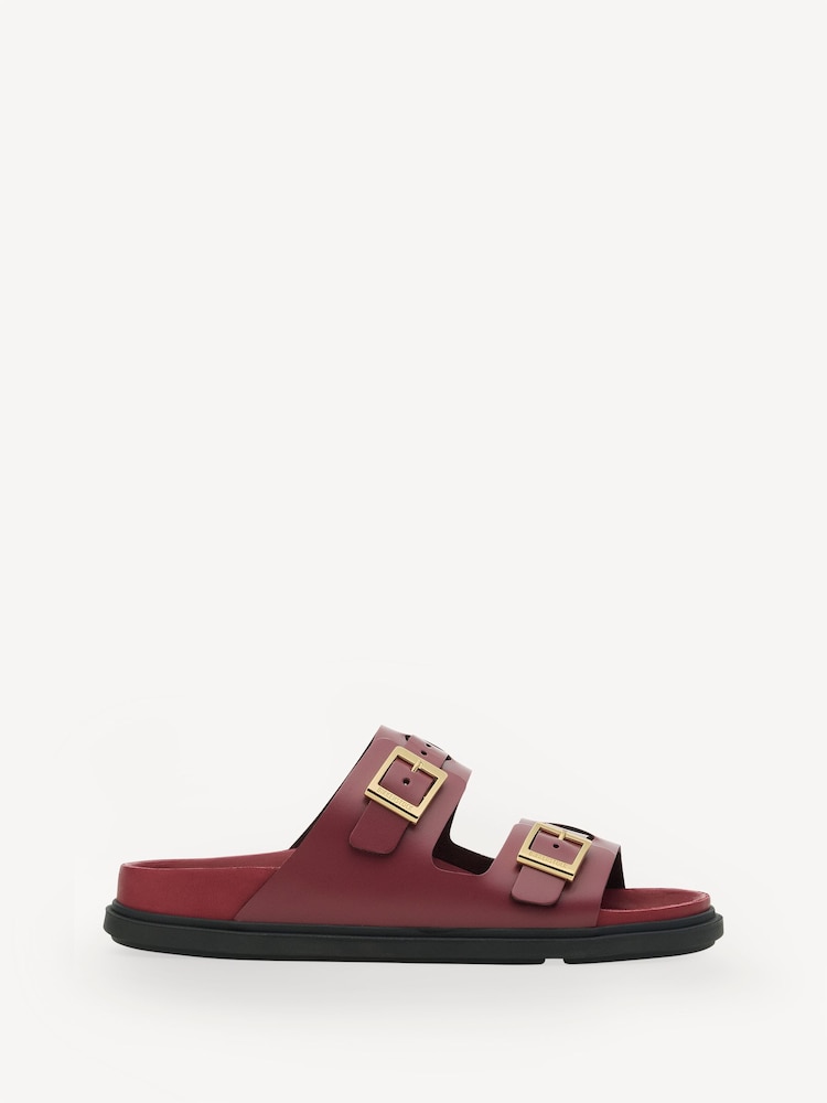 Birkenstock Berry Red St. Barths Sandals - Image 1 of 7