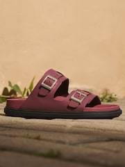 Birkenstock Berry Red St. Barths Sandals - Image 2 of 7