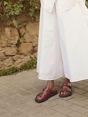 Birkenstock Berry Red St. Barths Sandals - Image 6 of 7