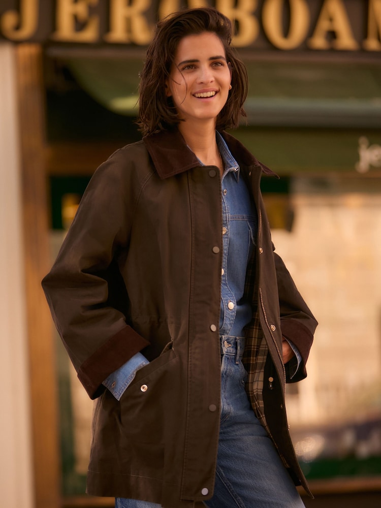 Dark Brown Heritage Jacket - Image 1 of 8