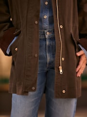 Dark Brown Heritage Jacket - Image 5 of 8