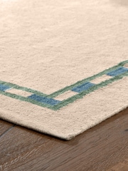 Joules Cream Mannington Jute Border Rug - Image 2 of 4