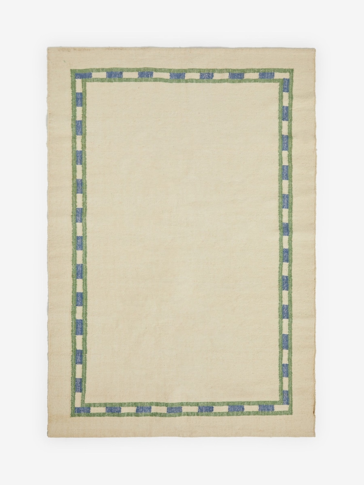 Joules Cream Mannington Jute Border Rug - Image 4 of 4