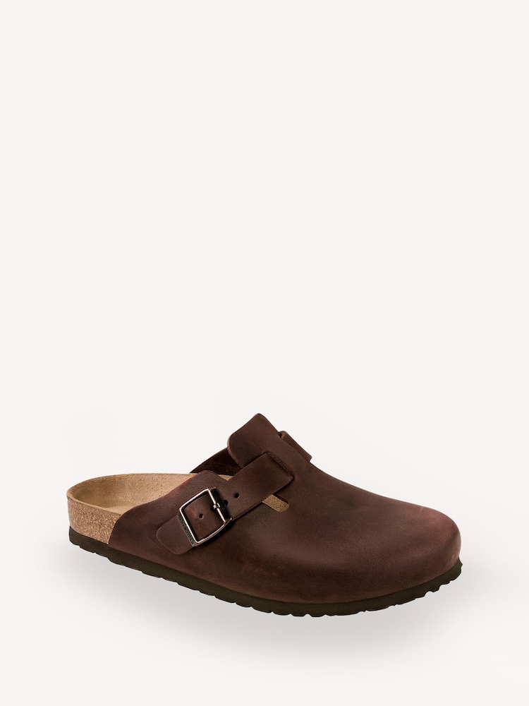Birkenstock Brown Boston Habanna Sandals - Image 1 of 7