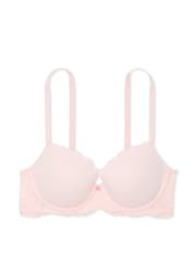 Victoria's Secret Purest Pink Lace Trim Lightly Lined Demi Bra - Image 3 of 5