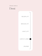 Victoria's Secret Coconut White Lightly Lined Demi Lace Bra - Image 5 of 5